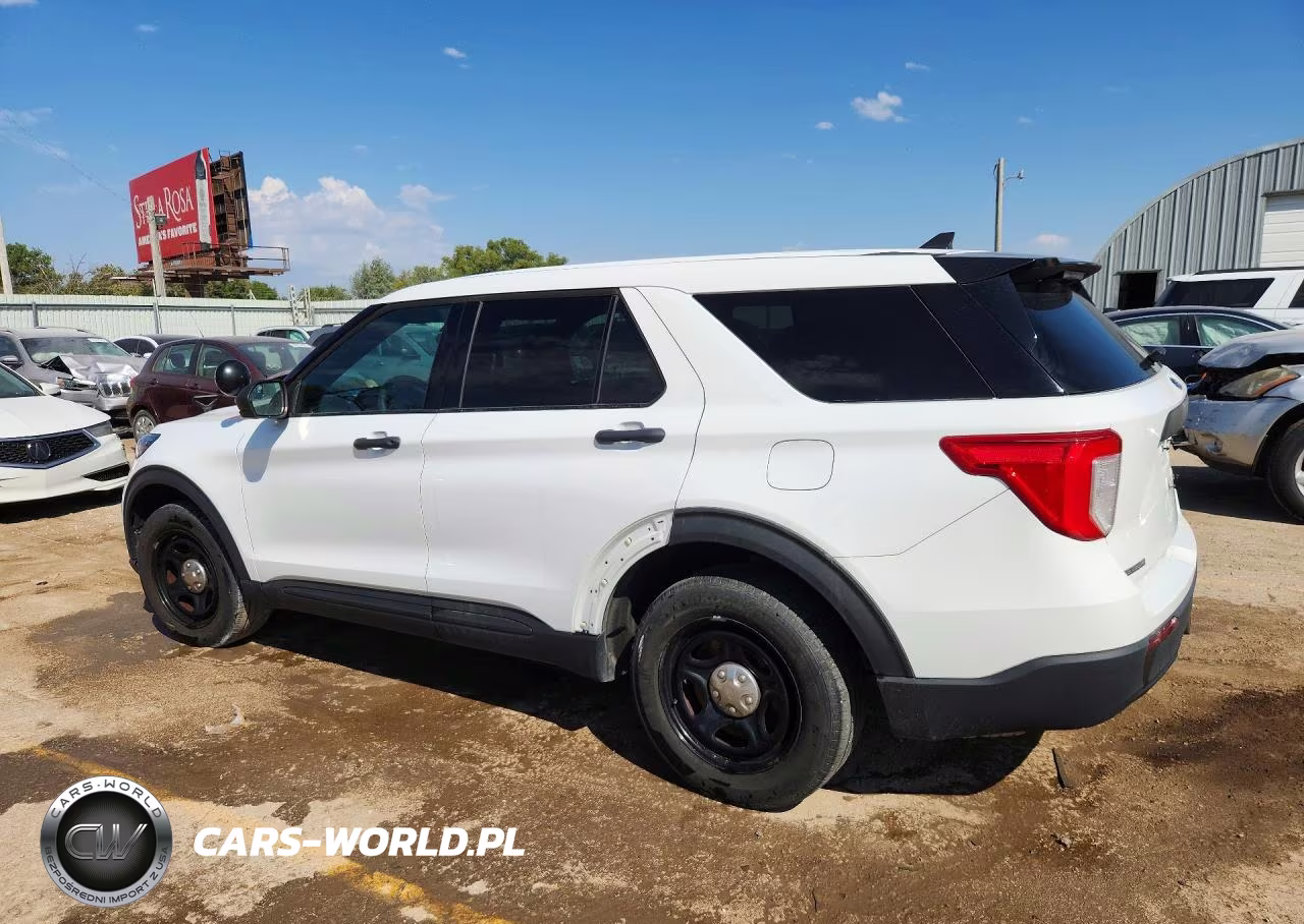 2023 Ford Explorer Police Interceptor VIN:1FM5K8AB3PGA80146 - 2