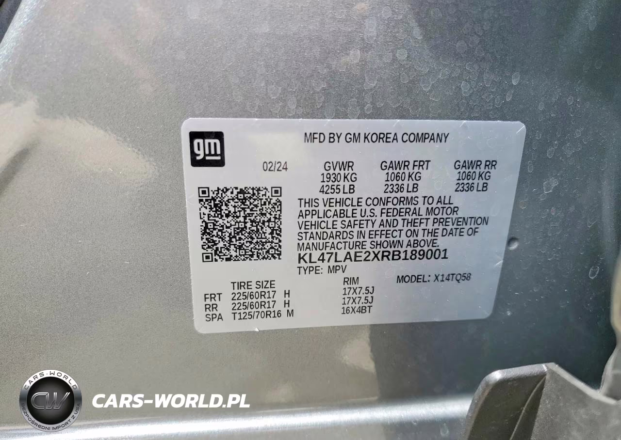 2024 Buick Envista Preferred VIN:KL47LAE2XRB189001 - 13
