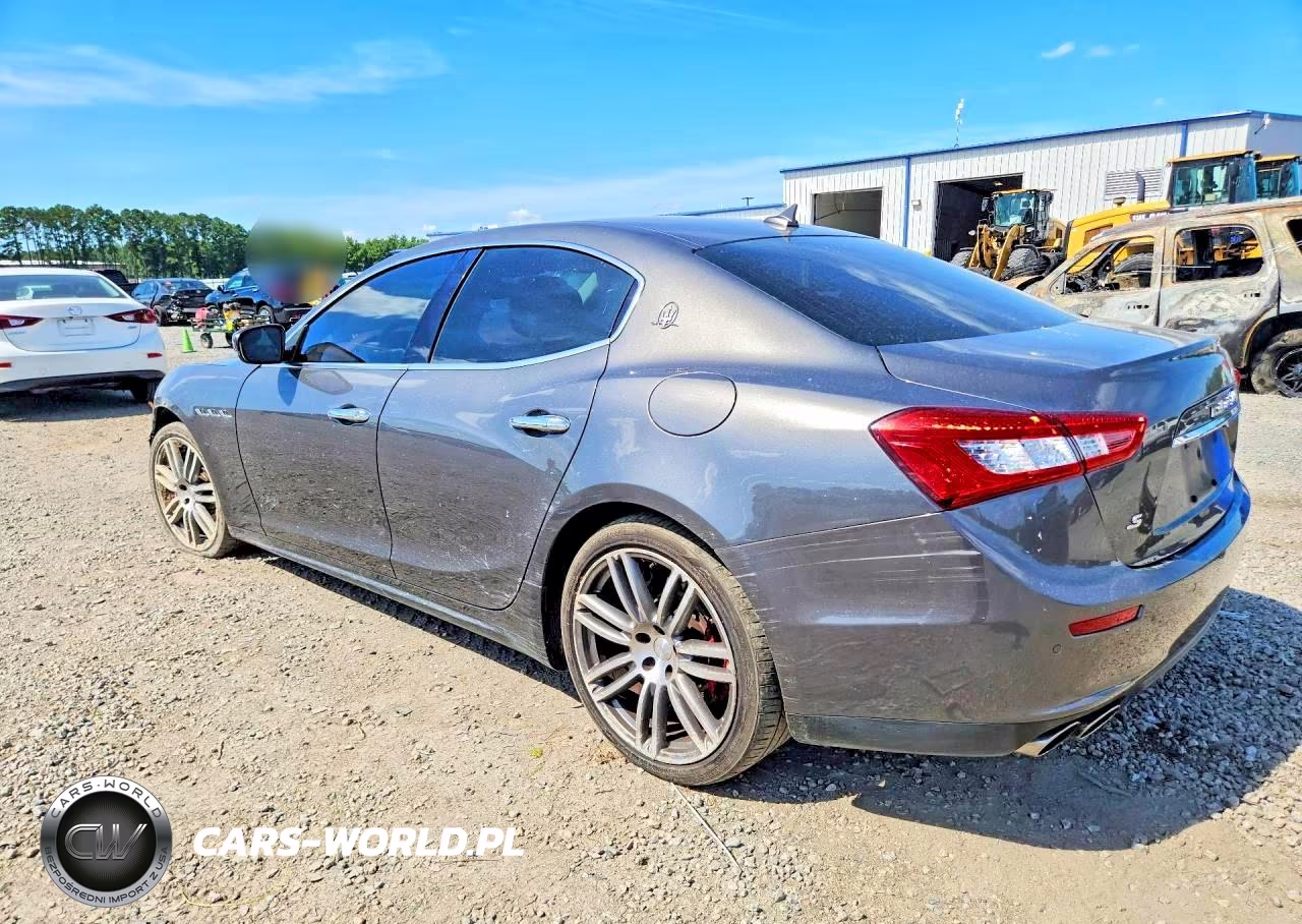 2017 Maserati Ghibli S VIN:ZAM57RSA2H1198951 - 2