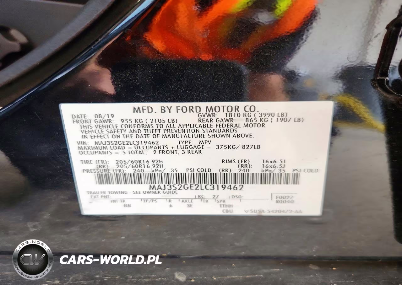 2020 Ford Ecosport Se VIN:MAJ3S2GE2LC319462 - 12
