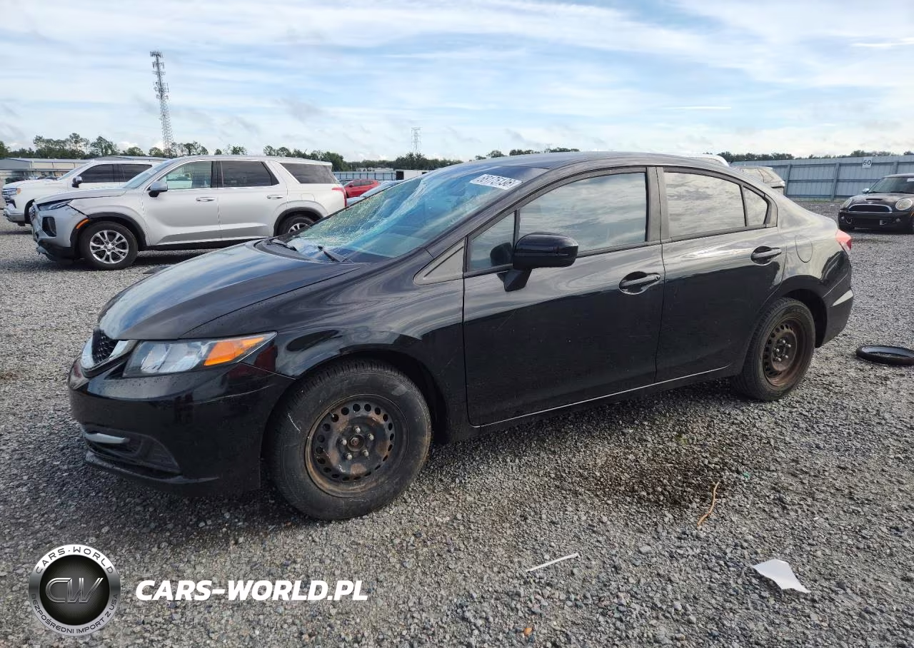 2014 Honda Civic Lx VIN:19XFB2F58EE022152 - 1