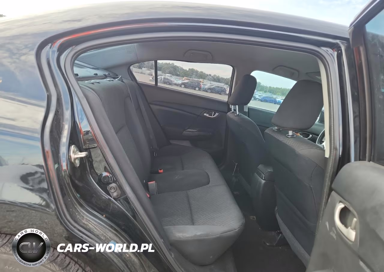 2014 Honda Civic Lx VIN:19XFB2F58EE022152 - 10