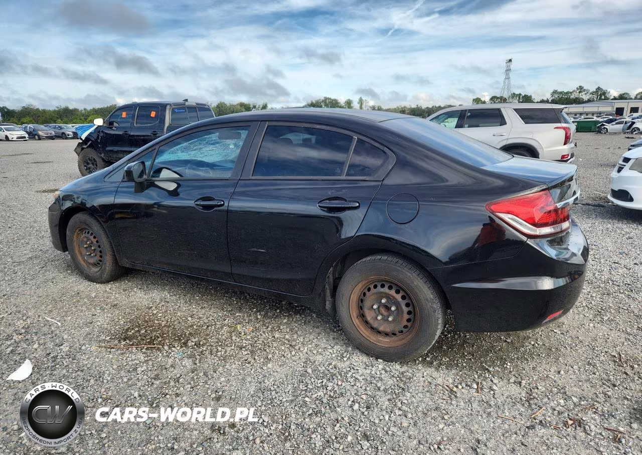 2014 Honda Civic Lx VIN:19XFB2F58EE022152 - 2