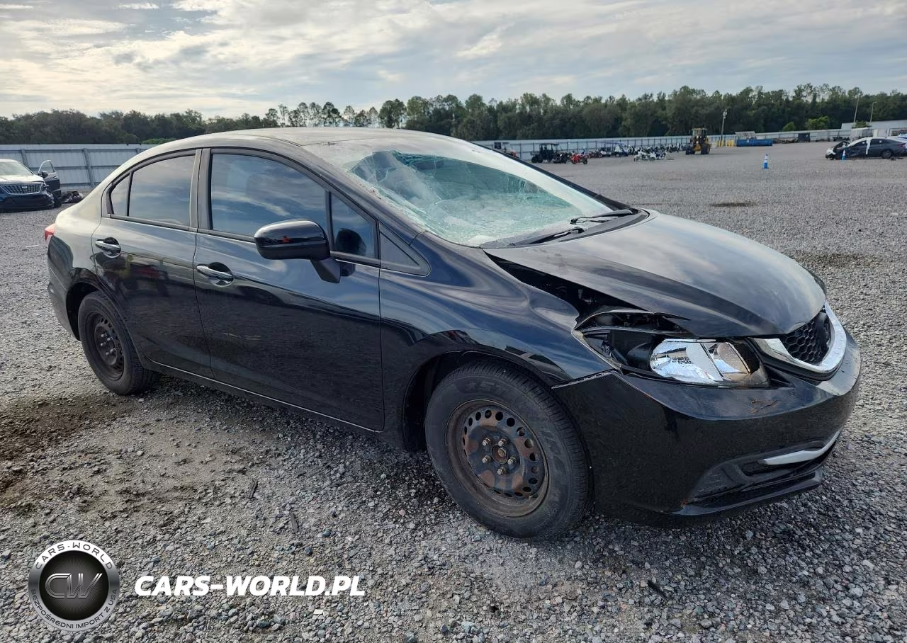 2014 Honda Civic Lx VIN:19XFB2F58EE022152 - 4