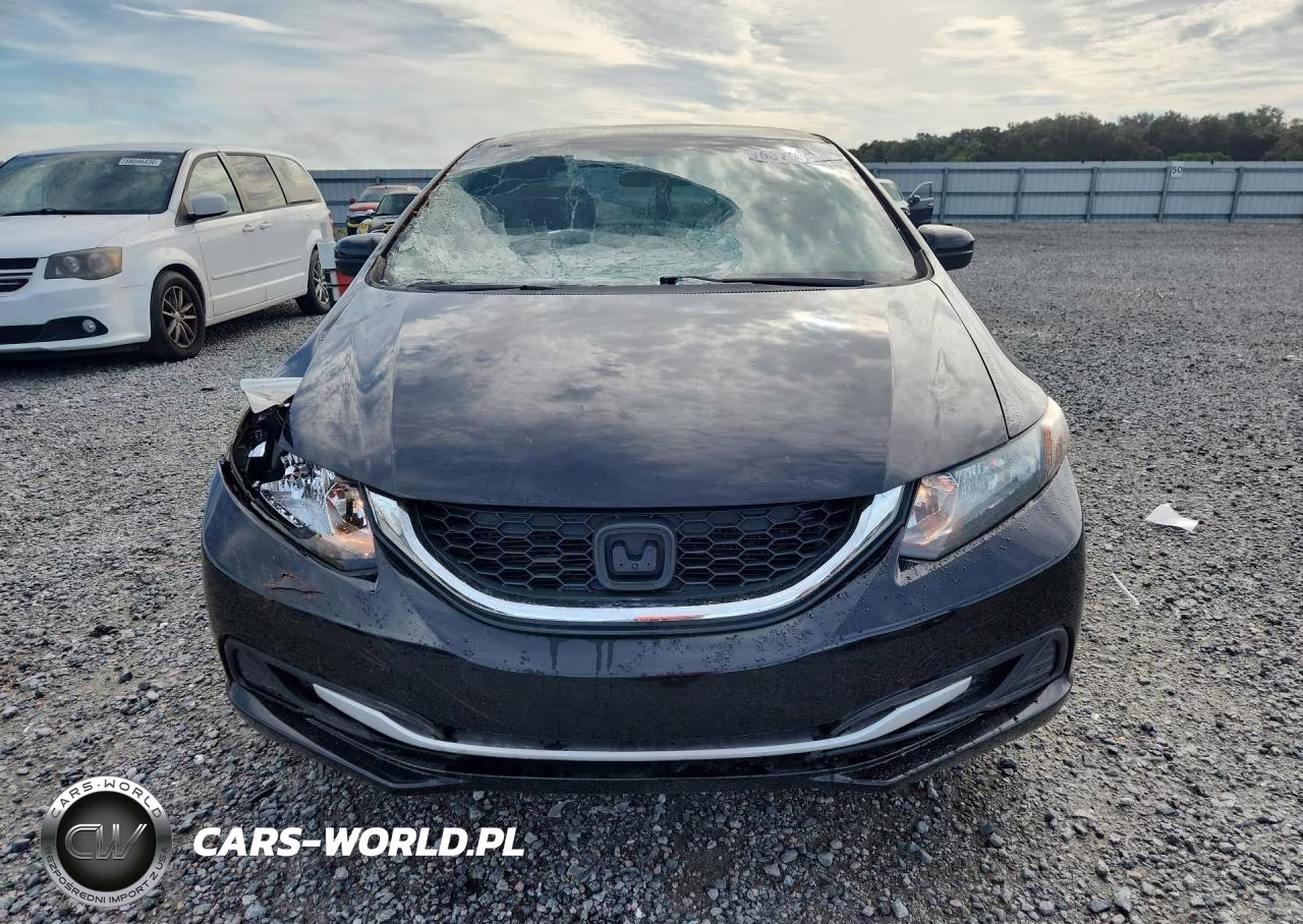 2014 Honda Civic Lx VIN:19XFB2F58EE022152 - 5