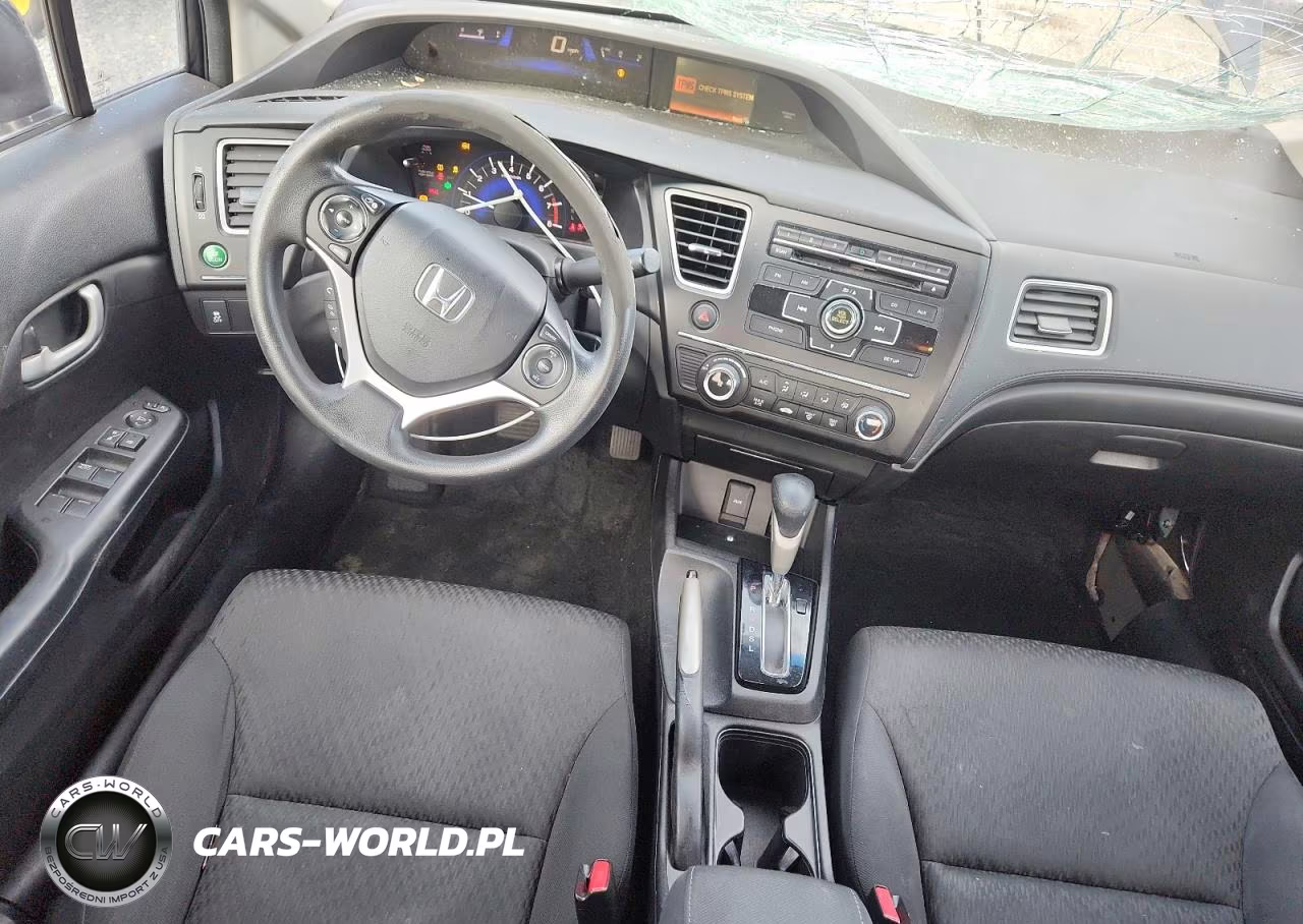 2014 Honda Civic Lx VIN:19XFB2F58EE022152 - 8