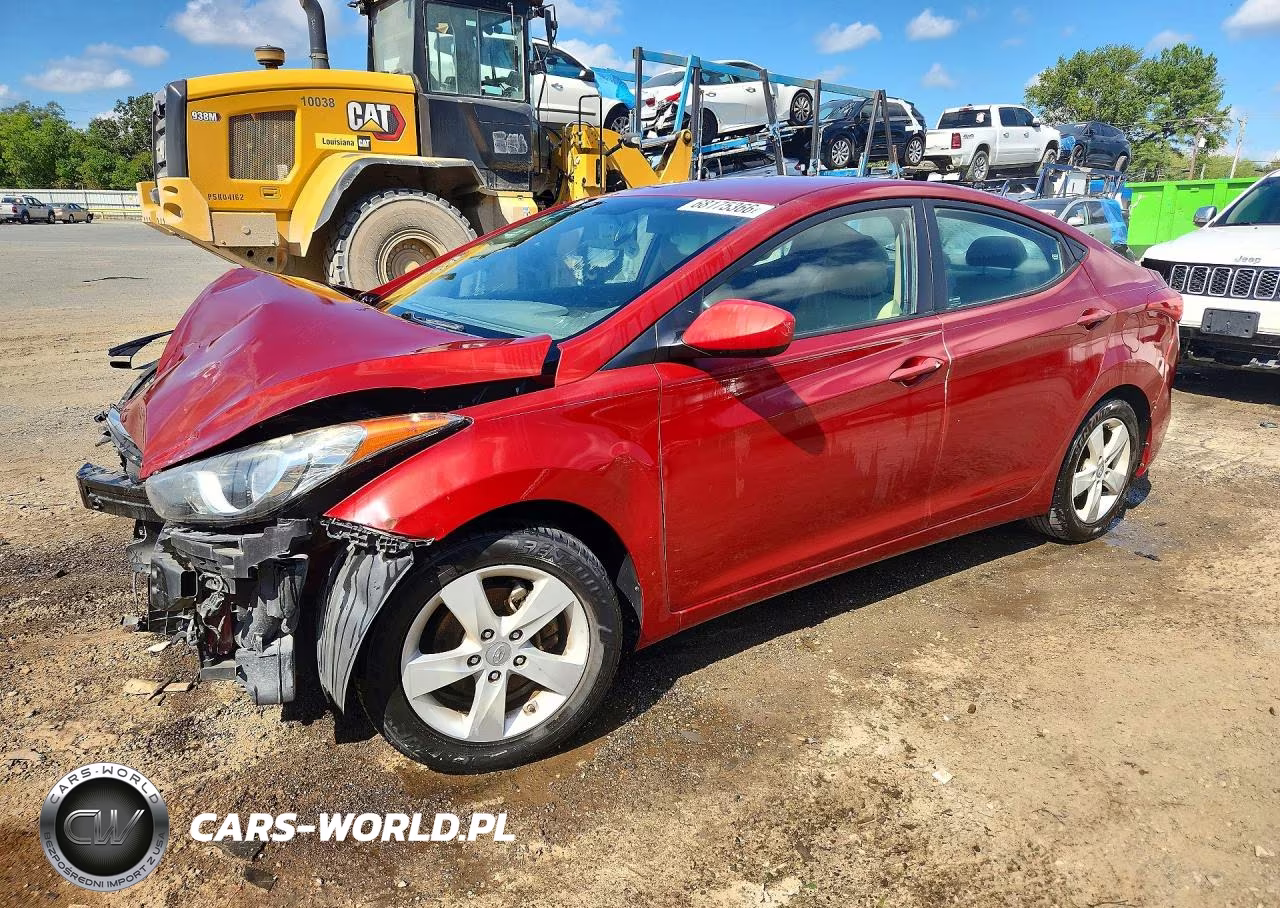 2011 Hyundai Elantra Gls VIN:KMHDH4AE5BU146591 - 1