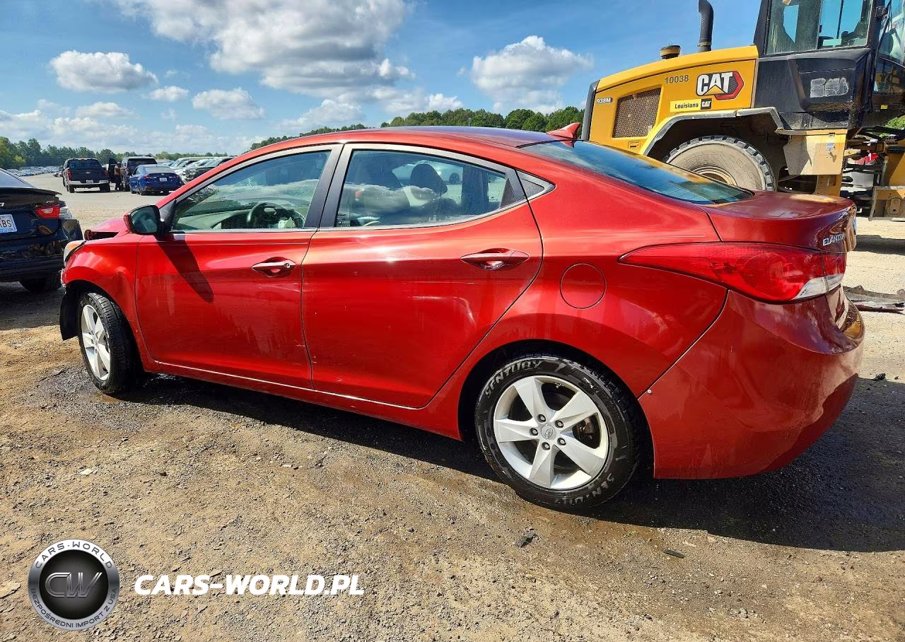 2011 Hyundai Elantra Gls VIN:KMHDH4AE5BU146591 - 2