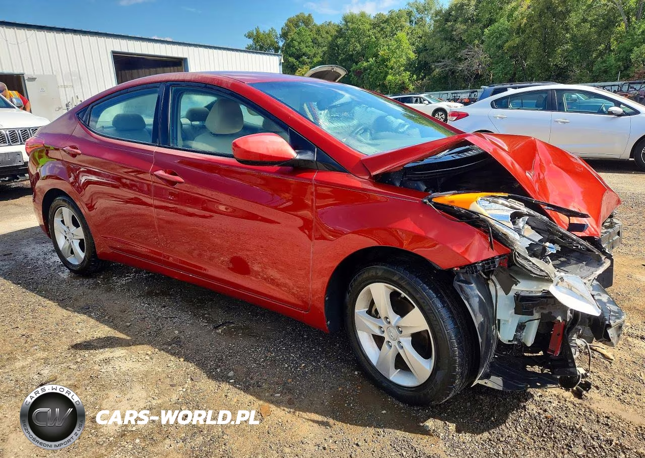 2011 Hyundai Elantra Gls VIN:KMHDH4AE5BU146591 - 4