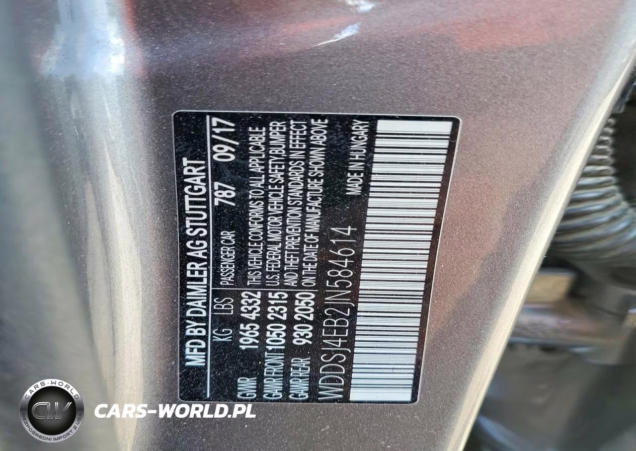 2018 Mercedes-Benz Cla 250 VIN:WDDSJ4EB2JN584614 - 12