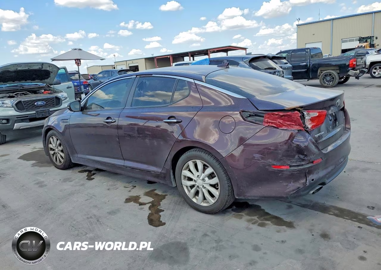 2014 Kia Optima Lx VIN:5XXGM4A78EG349595 - 2