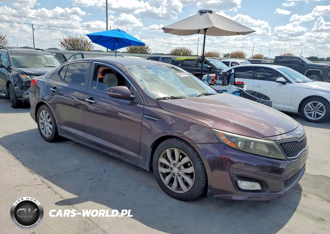 2014 Kia Optima Lx VIN:5XXGM4A78EG349595 - 4