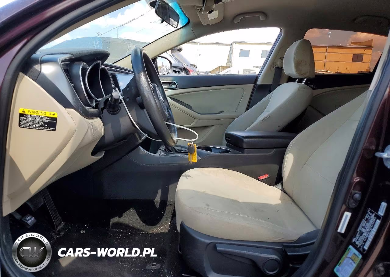 2014 Kia Optima Lx VIN:5XXGM4A78EG349595 - 7