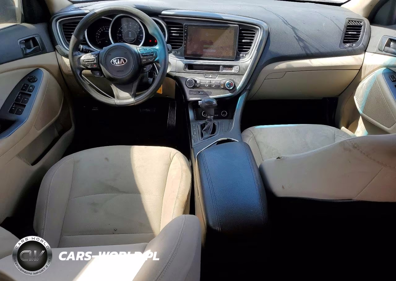 2014 Kia Optima Lx VIN:5XXGM4A78EG349595 - 8