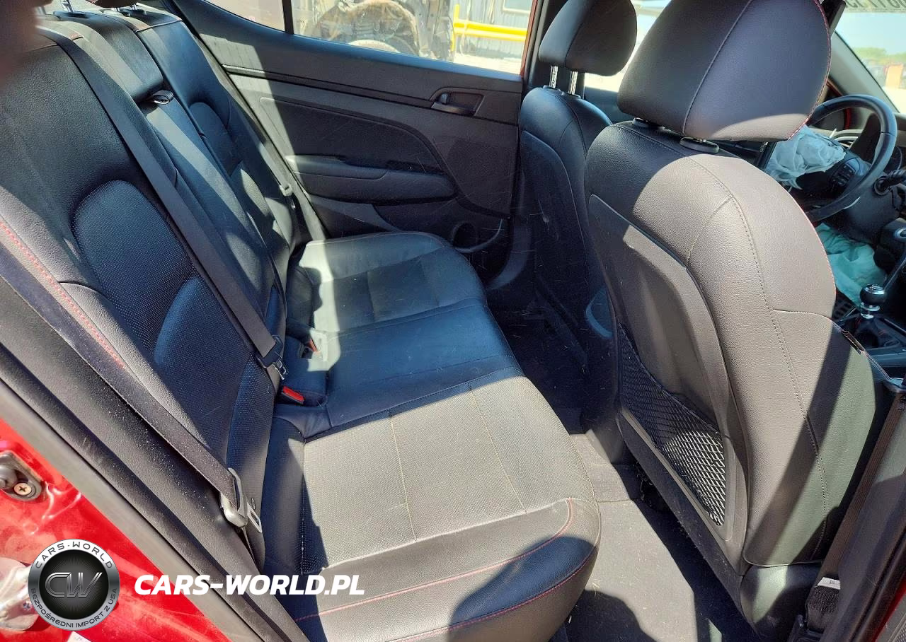 2017 Hyundai Elantra Sport VIN:KMHD04LBXHU354503 - 10