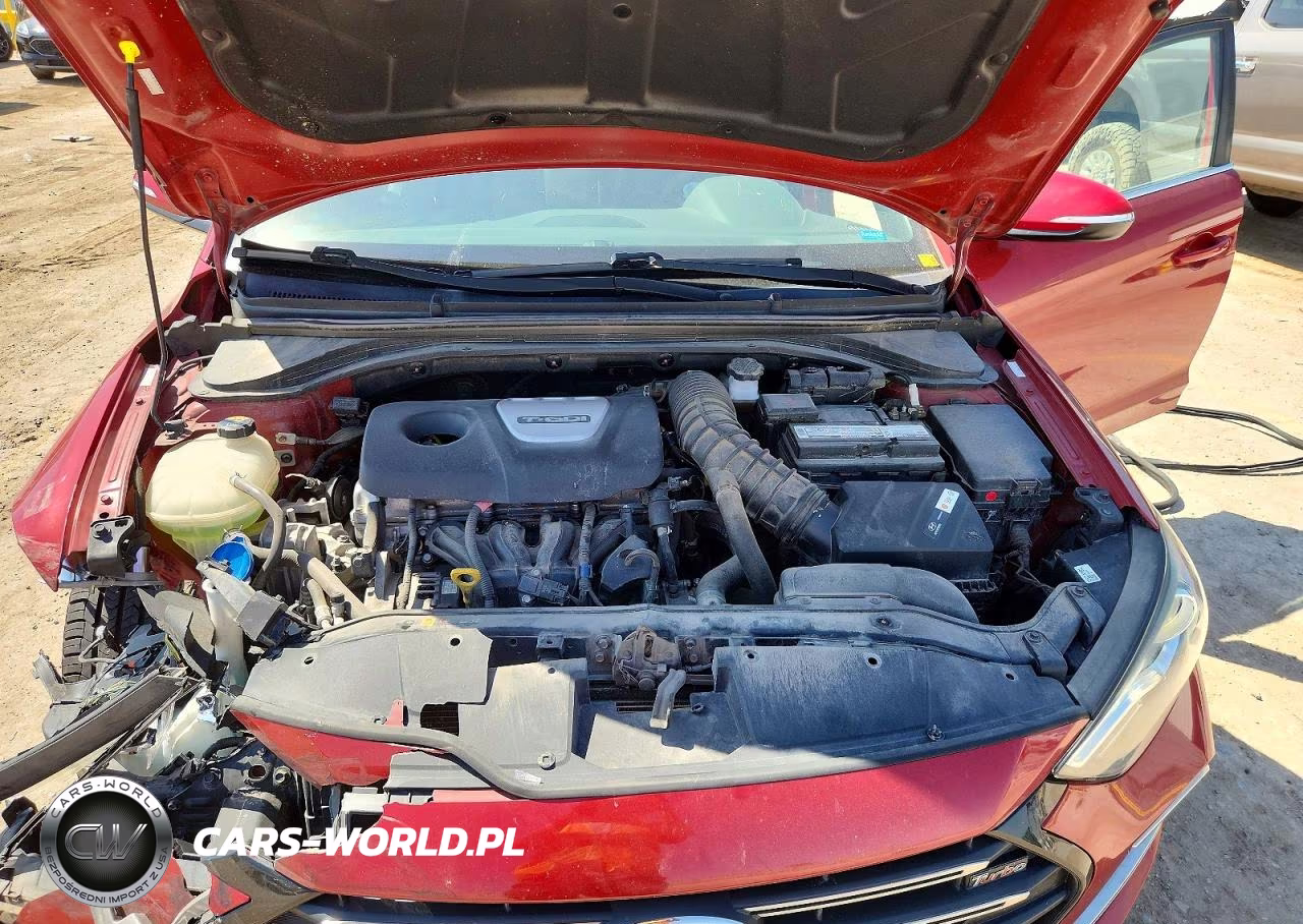 2017 Hyundai Elantra Sport VIN:KMHD04LBXHU354503 - 11