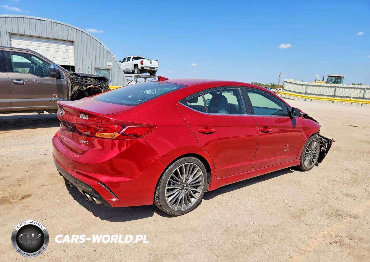 2017 Hyundai Elantra Sport VIN:KMHD04LBXHU354503 - 3