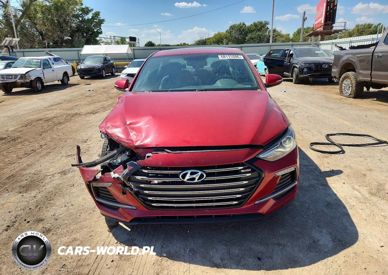 2017 Hyundai Elantra Sport VIN:KMHD04LBXHU354503 - 5