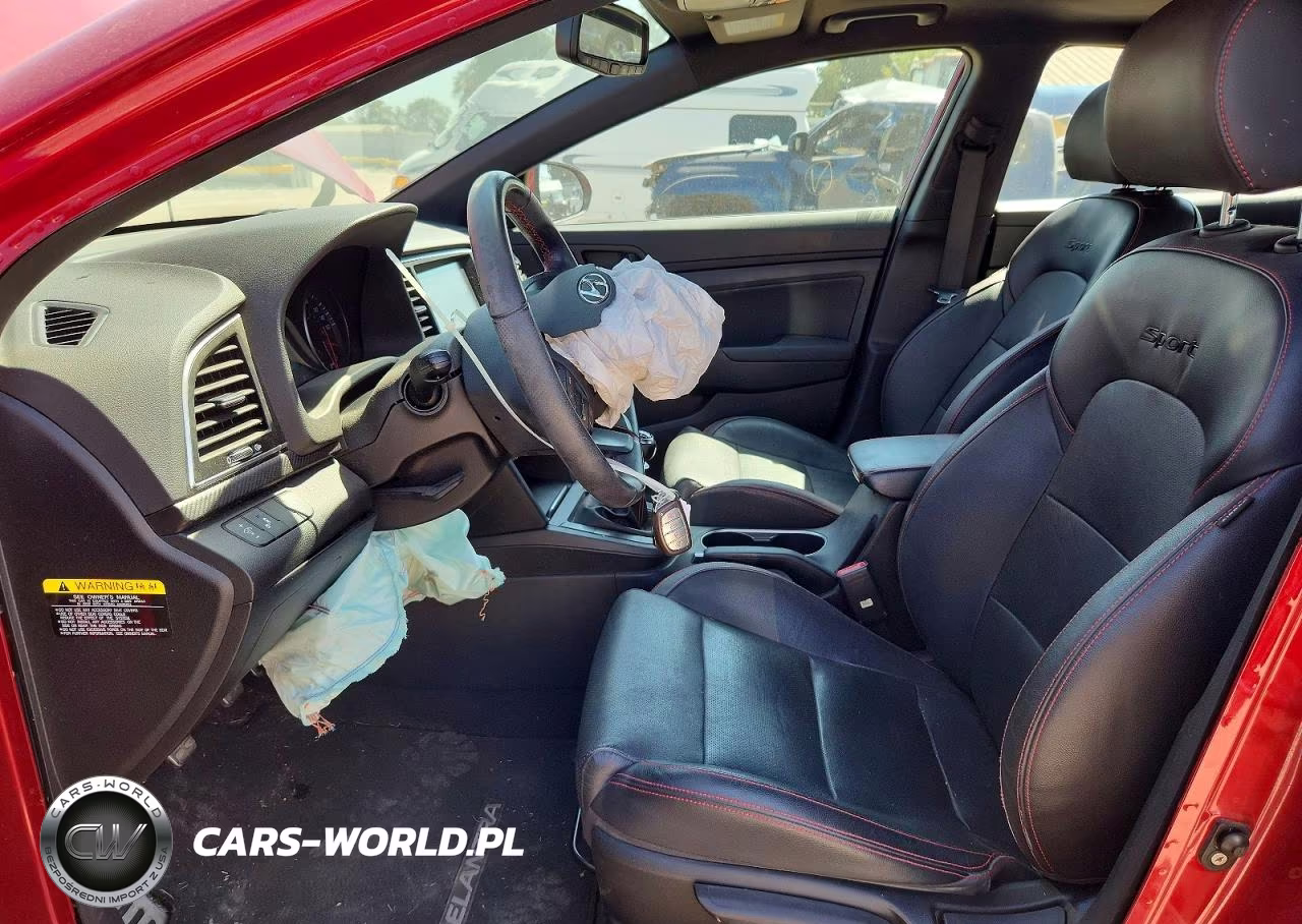 2017 Hyundai Elantra Sport VIN:KMHD04LBXHU354503 - 7