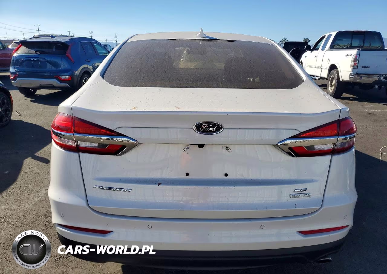2019 Ford Fusion Se VIN:3FA6P0HD1KR134666 - 6