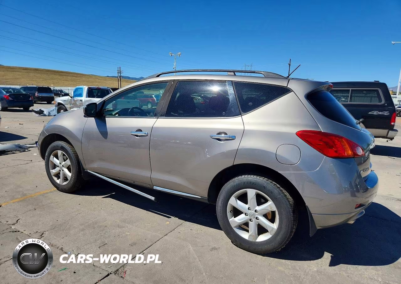 2009 Nissan Murano S VIN:JN8AZ18W49W156162 - 2