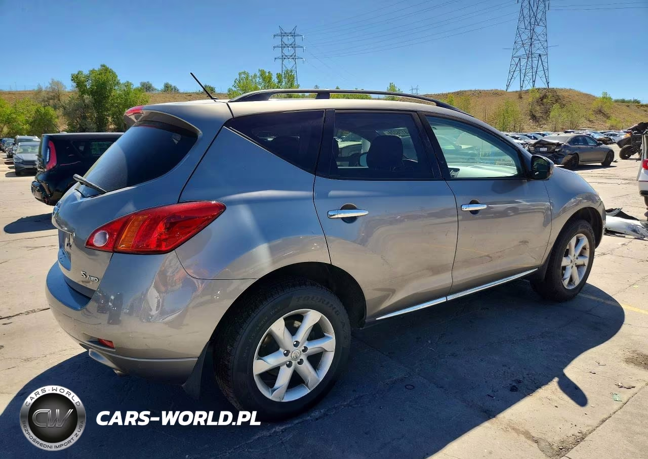 2009 Nissan Murano S VIN:JN8AZ18W49W156162 - 3