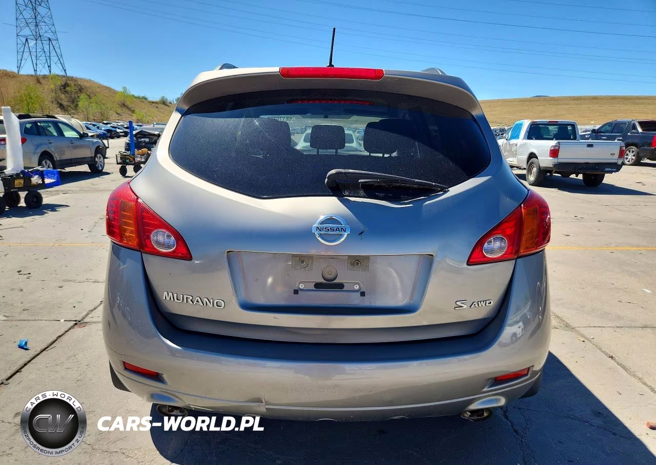 2009 Nissan Murano S VIN:JN8AZ18W49W156162 - 6