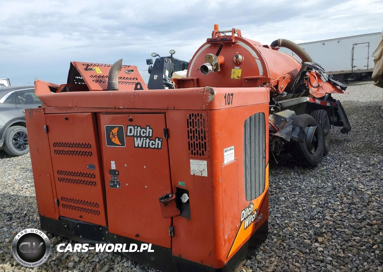 2021 Ditch Witch Vt24 Vacuum Excavator VIN:1DST722M8M1701434 - 4