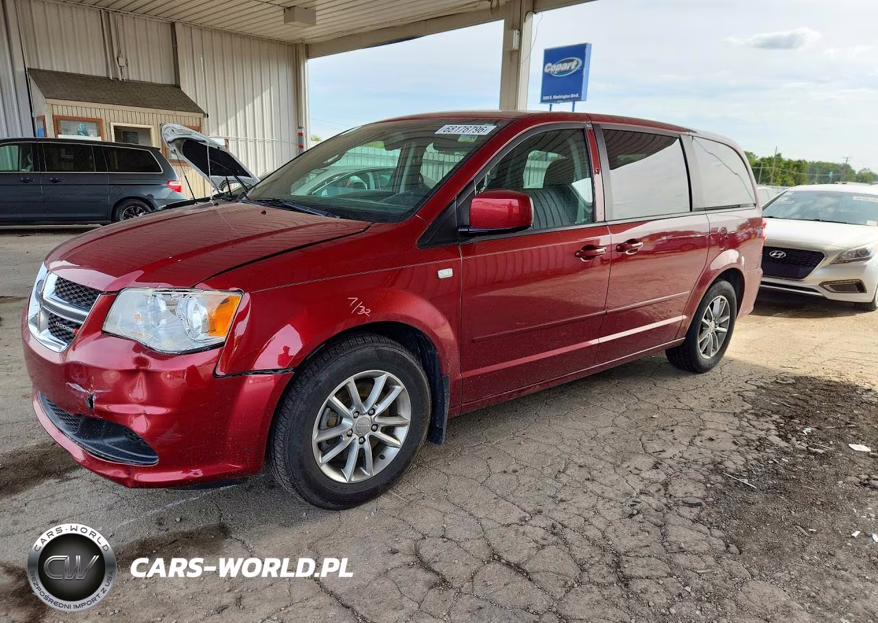 2014 Dodge Grand Caravan Se VIN:2C4RDGBG4ER405533 - 1