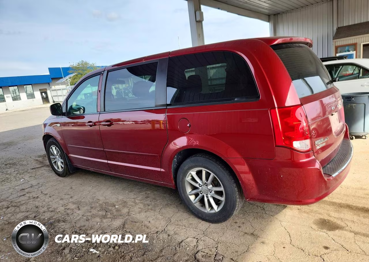 2014 Dodge Grand Caravan Se VIN:2C4RDGBG4ER405533 - 2