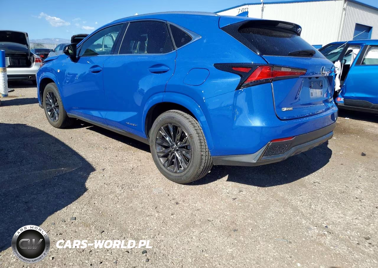 2021 Lexus Nx 300H F Sport Black Line VIN:JTJSJRDZ1M2150192 - 2