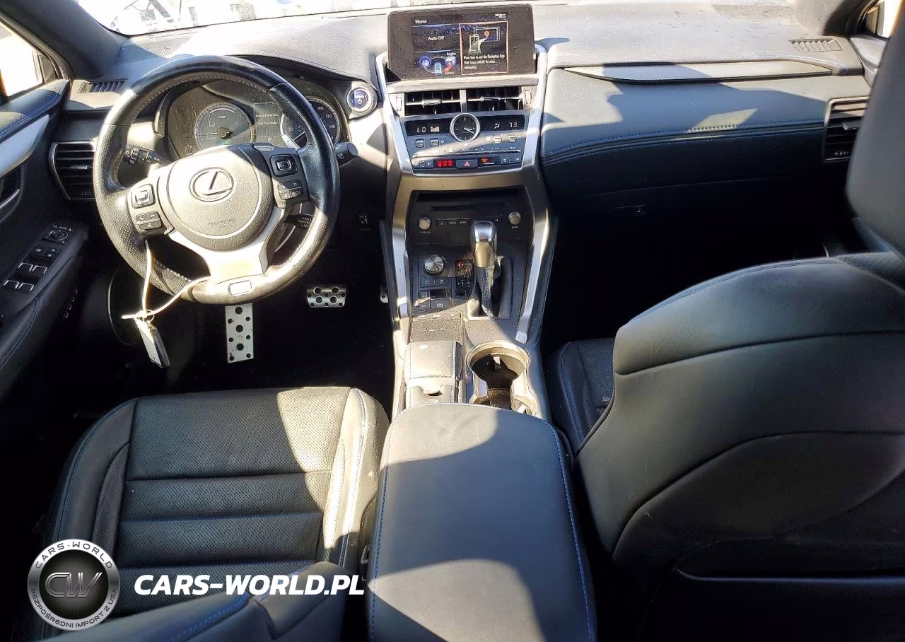 2021 Lexus Nx 300H F Sport Black Line VIN:JTJSJRDZ1M2150192 - 8