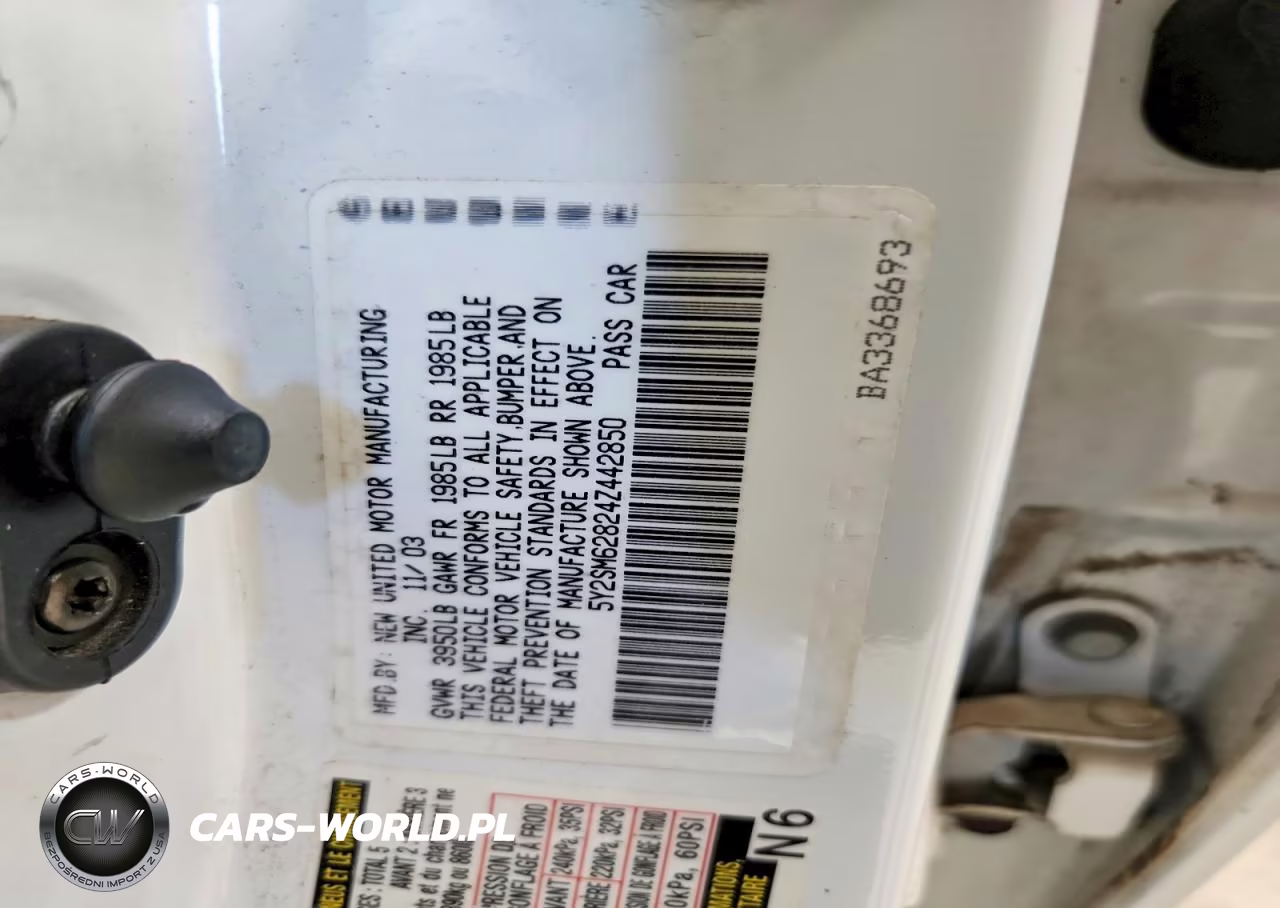 2004 Pontiac Vibe VIN:5Y2SM62824Z442850 - 12