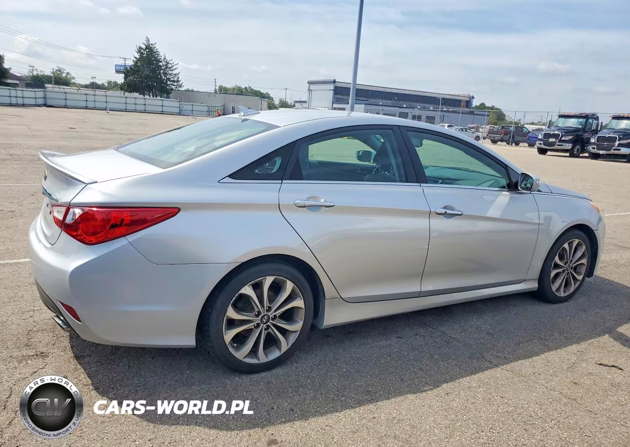 2014 Hyundai Sonata Se VIN:5NPEC4AC8EH868111 - 3
