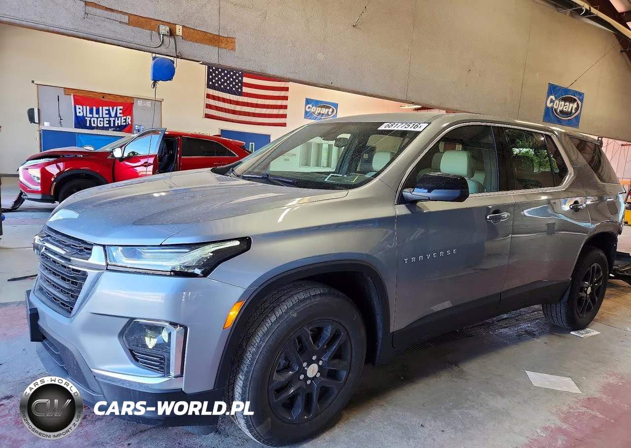 2023 Chevrolet Traverse Ls VIN:1GNEVFKW0PJ337985 - 1