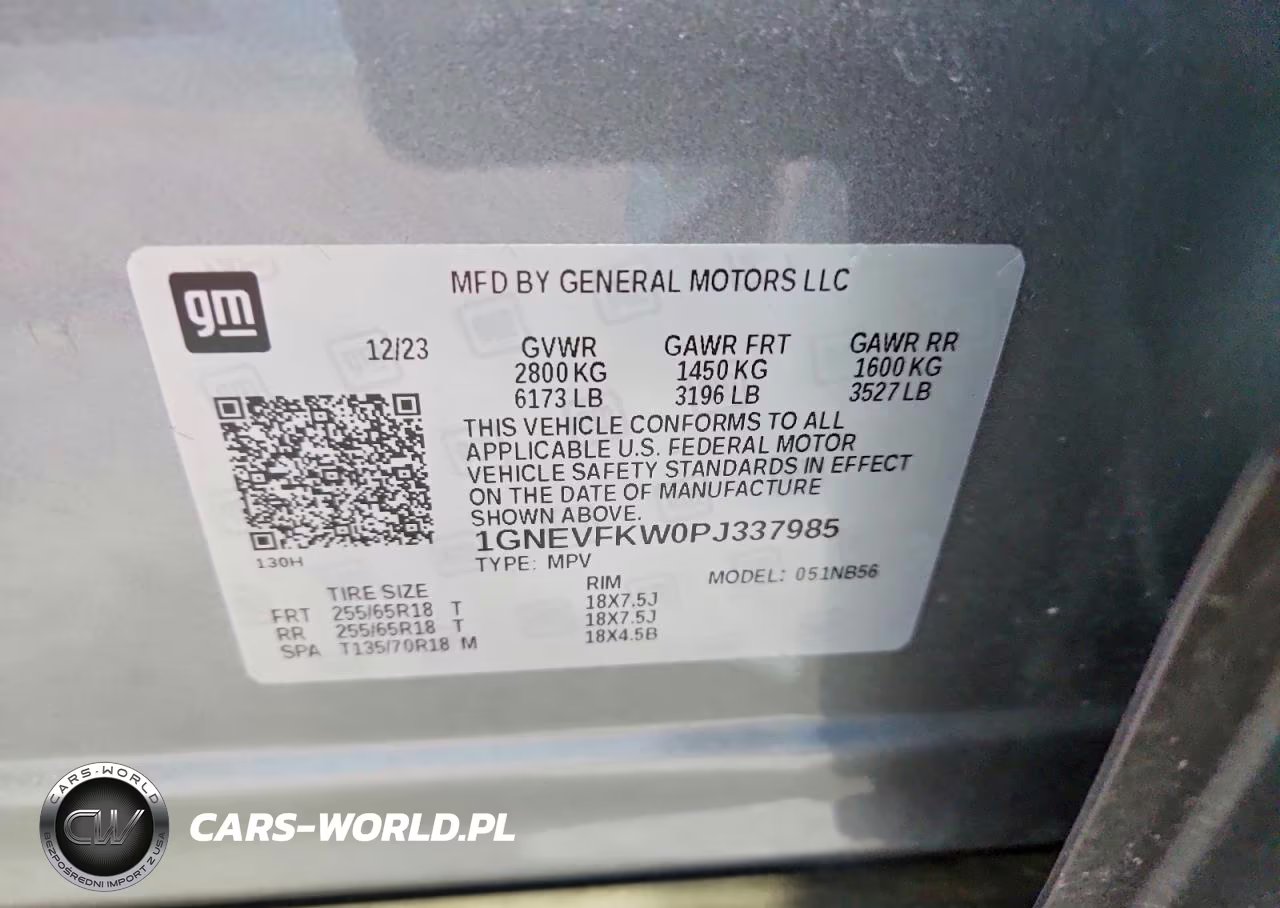 2023 Chevrolet Traverse Ls VIN:1GNEVFKW0PJ337985 - 13