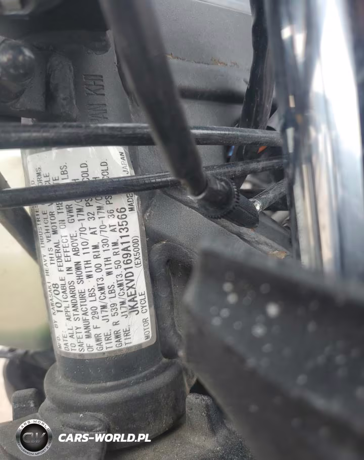 2009 Kawasaki Ex500 D VIN:JKAEXVD169A113566 - 9