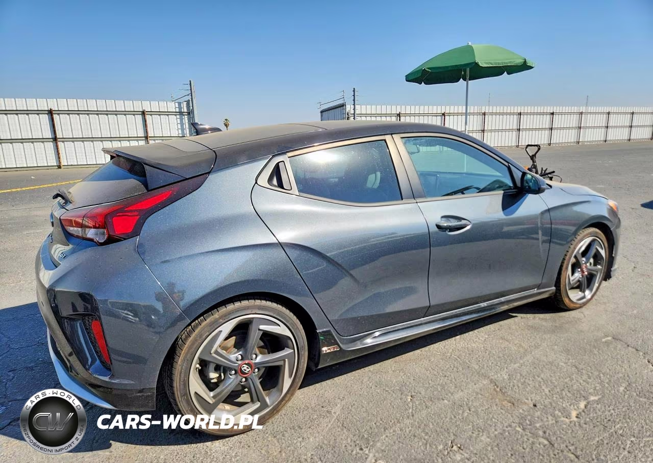 2020 Hyundai Veloster Turbo Ultimate VIN:KMHTH6AB9LU022449 - 3