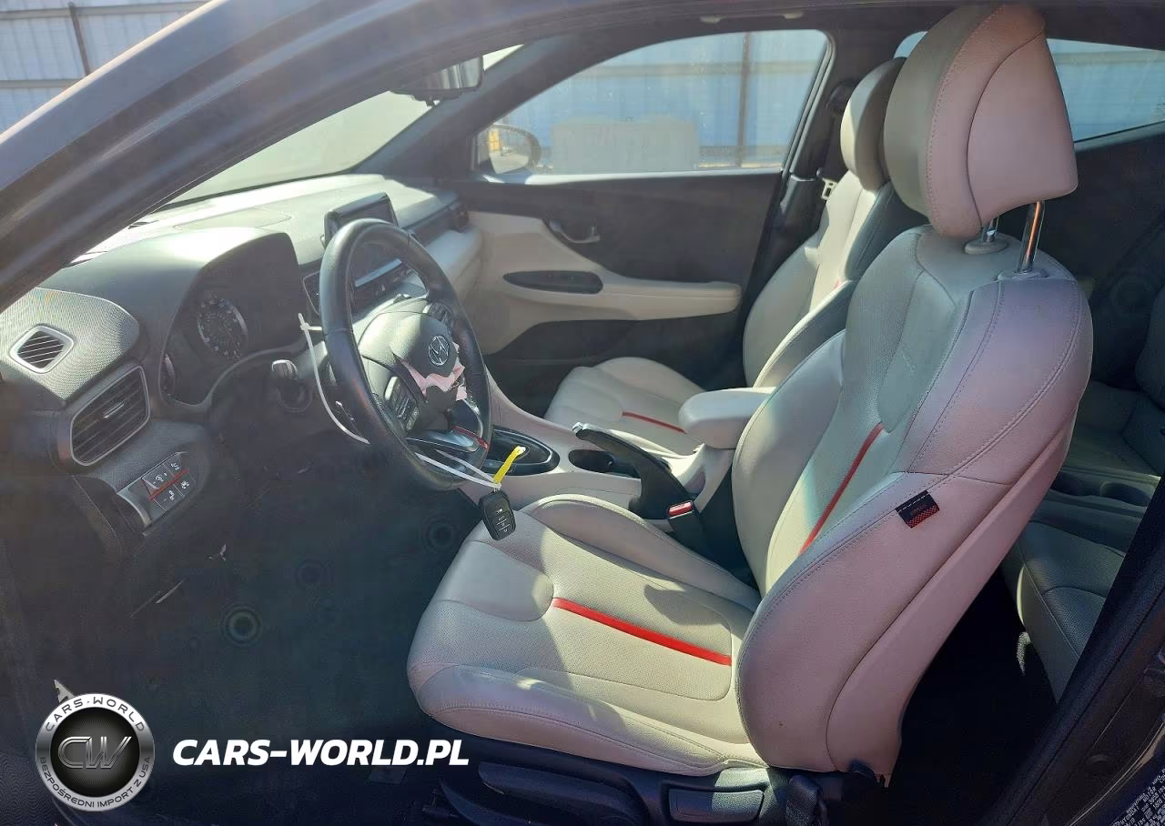 2020 Hyundai Veloster Turbo Ultimate VIN:KMHTH6AB9LU022449 - 7