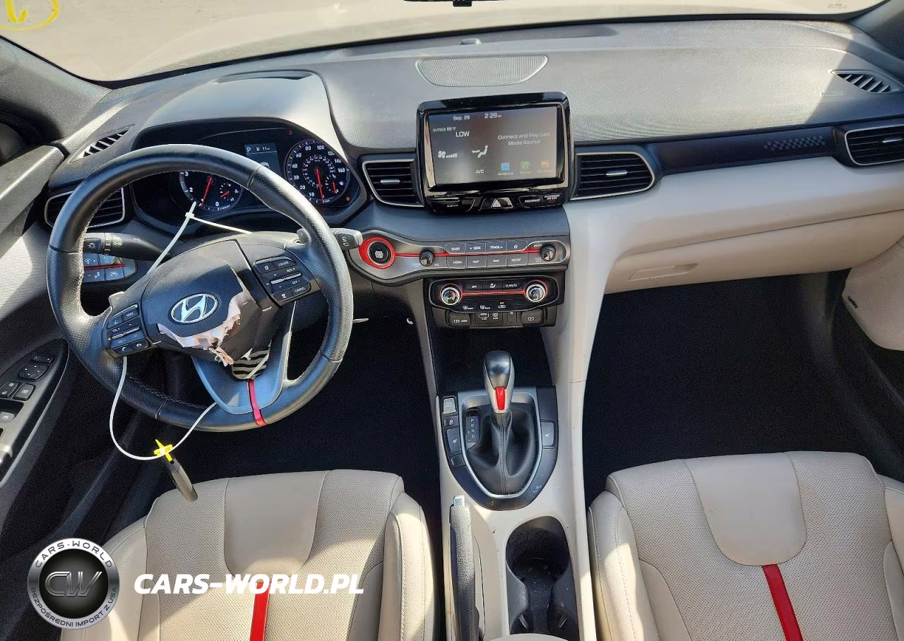 2020 Hyundai Veloster Turbo Ultimate VIN:KMHTH6AB9LU022449 - 8