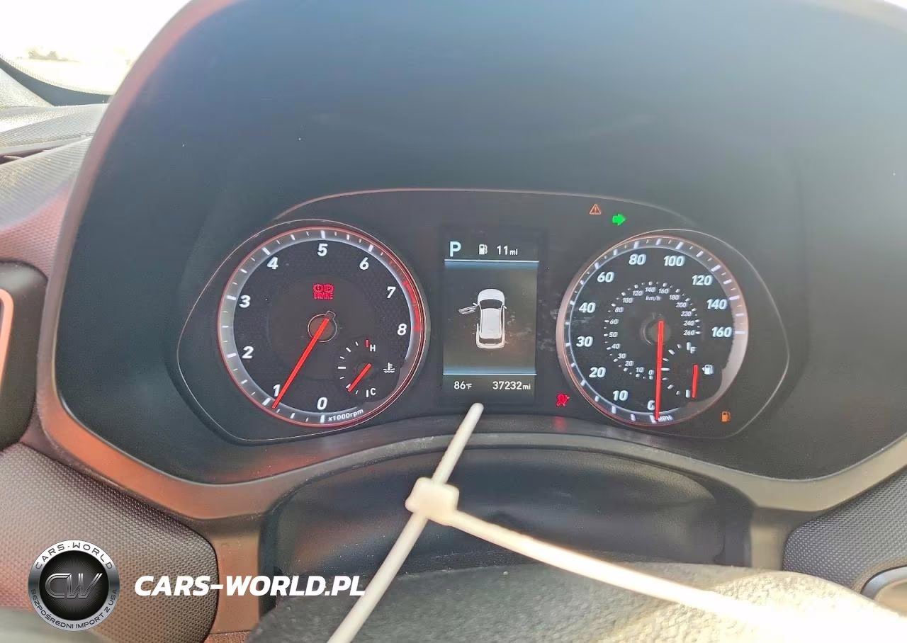 2020 Hyundai Veloster Turbo Ultimate VIN:KMHTH6AB9LU022449 - 9