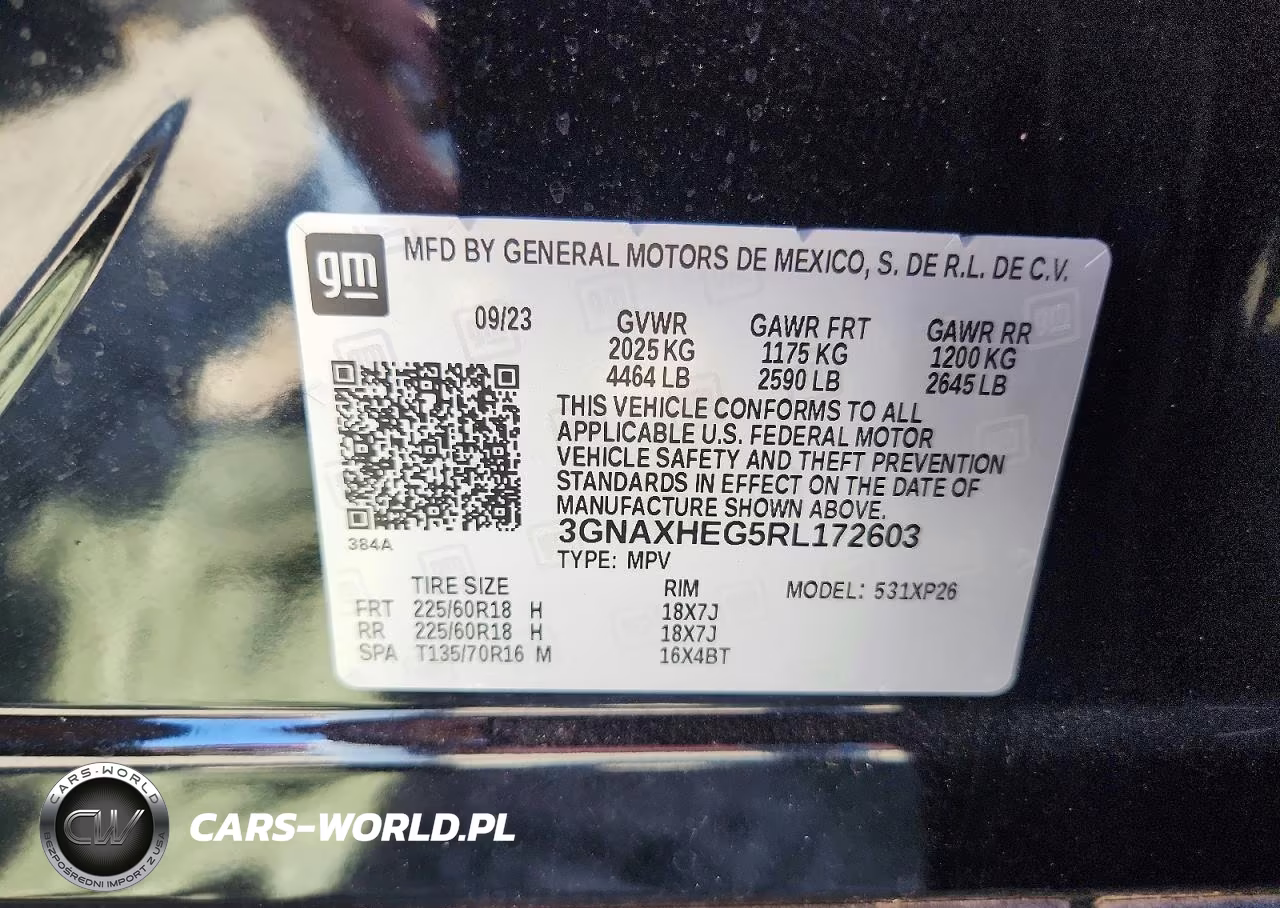 2024 Chevrolet Equinox Ls VIN:3GNAXHEG5RL172603 - 13