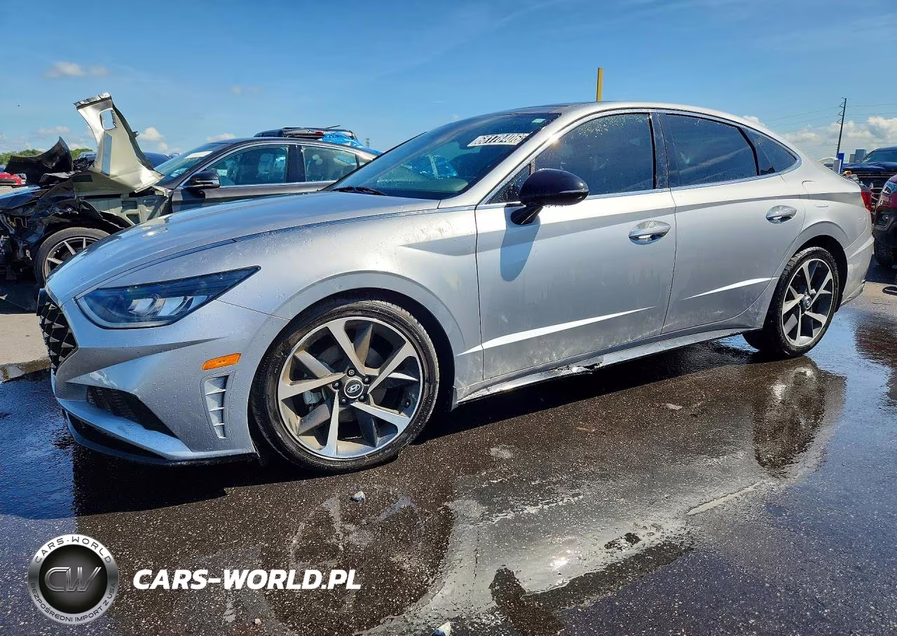 2022 Hyundai Sonata Sel Plus VIN:5NPEJ4J2XNH141906 - 1