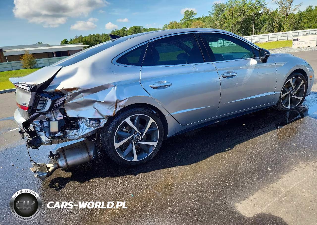 2022 Hyundai Sonata Sel Plus VIN:5NPEJ4J2XNH141906 - 3