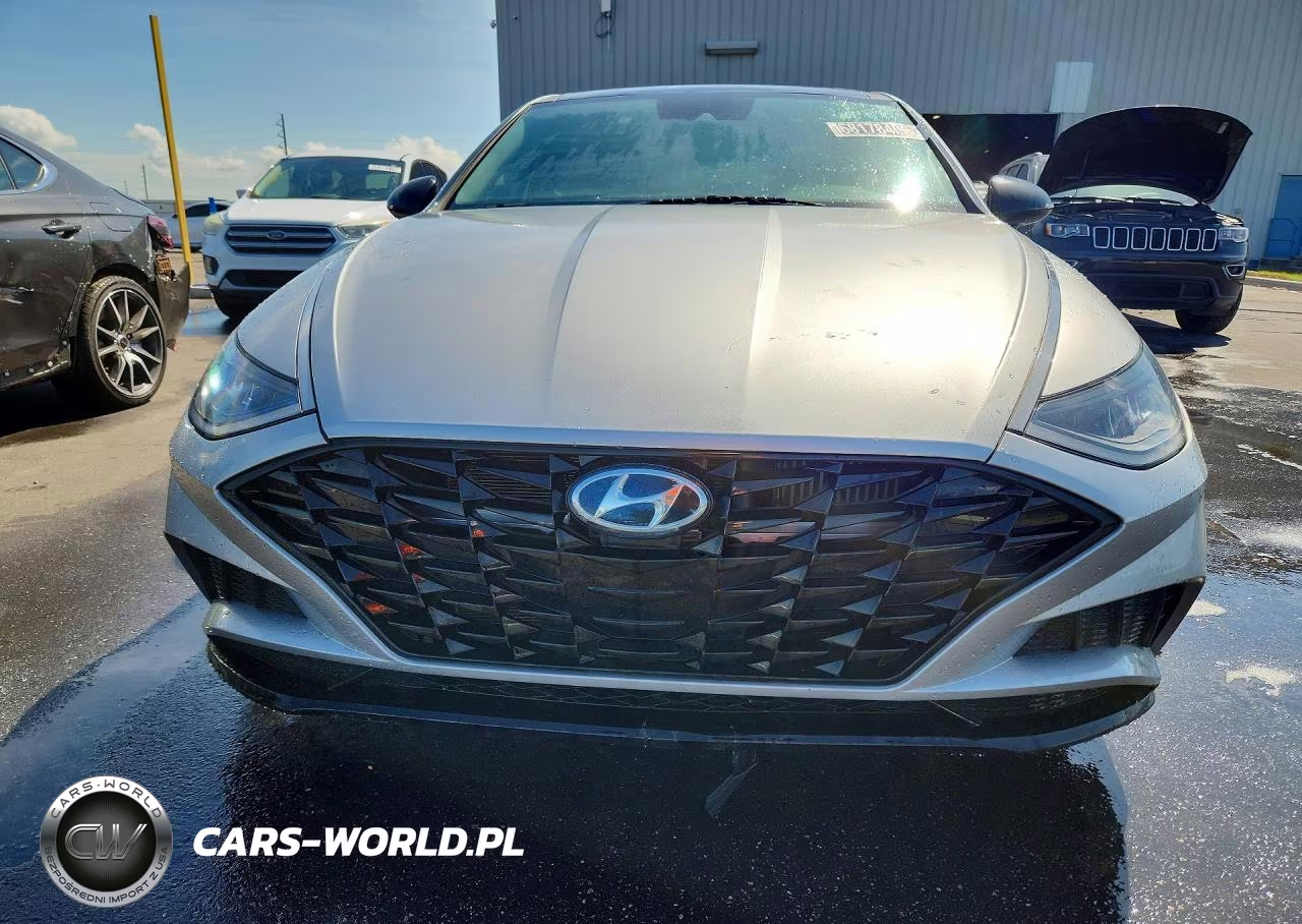 2022 Hyundai Sonata Sel Plus VIN:5NPEJ4J2XNH141906 - 5