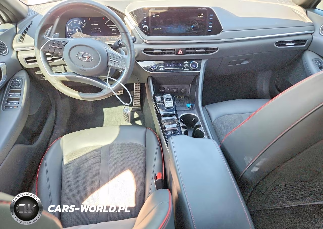 2022 Hyundai Sonata Sel Plus VIN:5NPEJ4J2XNH141906 - 8