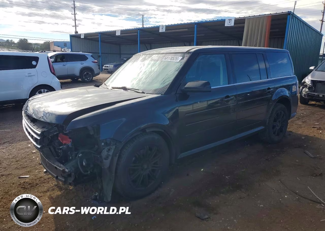 2013 Ford Flex Sel VIN:2FMGK5C84DBD36001 - 1
