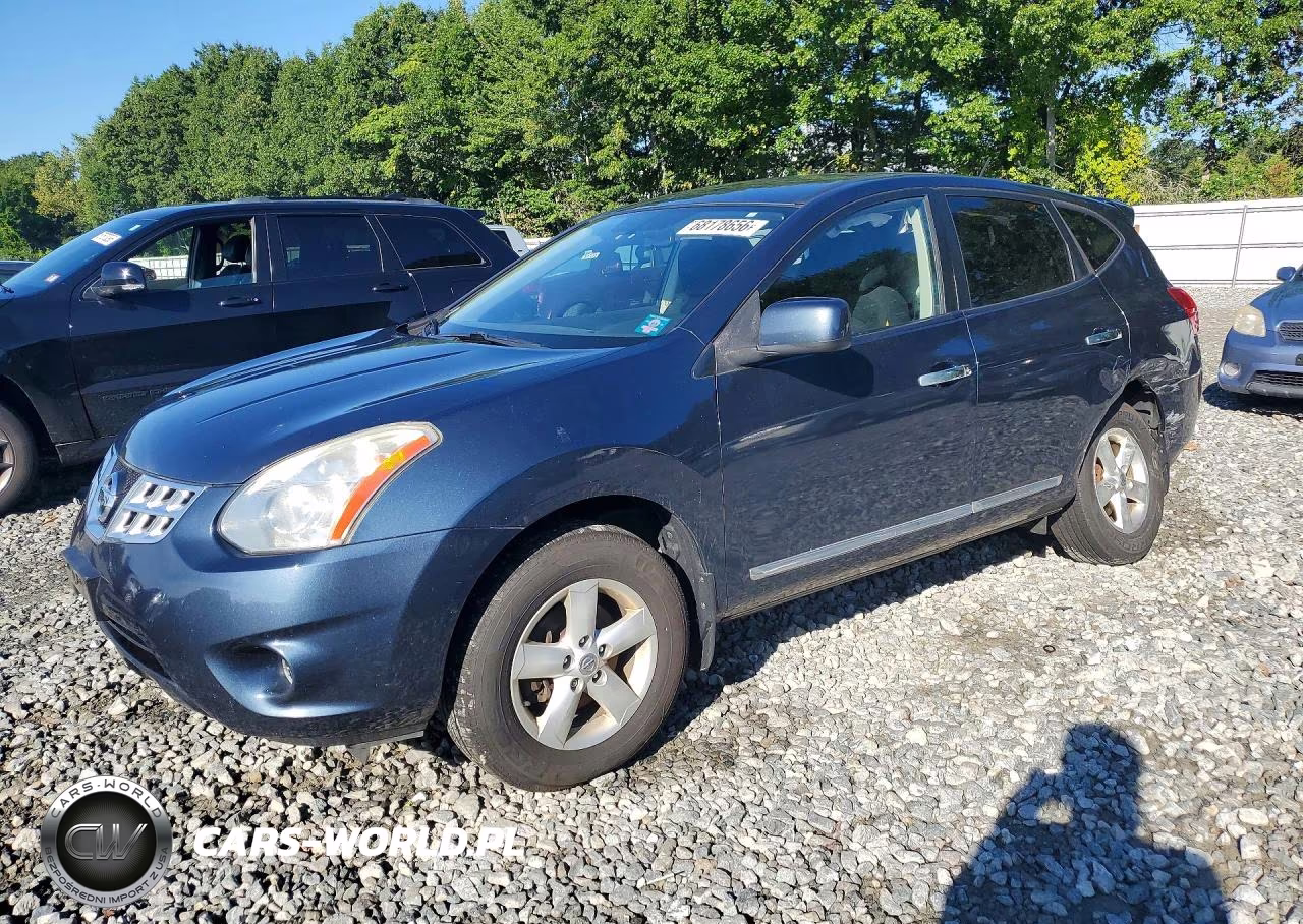 2013 Nissan Rogue S VIN:JN8AS5MV8DW605134 - 1