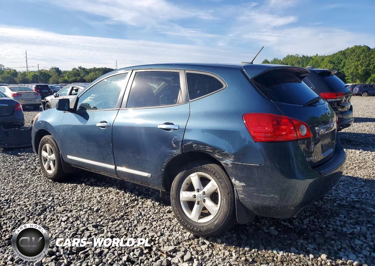2013 Nissan Rogue S VIN:JN8AS5MV8DW605134 - 2