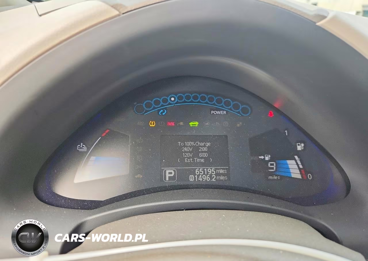 2012 Nissan Leaf Sv VIN:JN1AZ0CP8CT021218 - 9